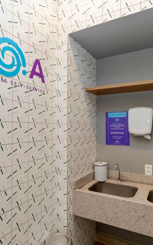 Studio para alugar com 32m², 1 quarto e sem vagaLavanderia 