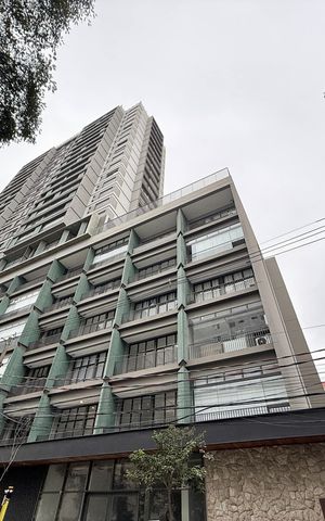 Studio para alugar com 32m², 1 quarto e sem vagaFachada 