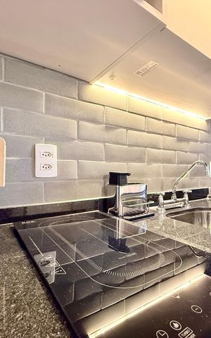 Studio para alugar com 32m², 1 quarto e sem vagaCozinha