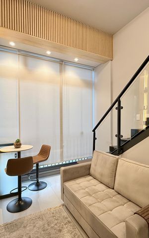 Studio para alugar com 32m², 1 quarto e sem vagaSala 