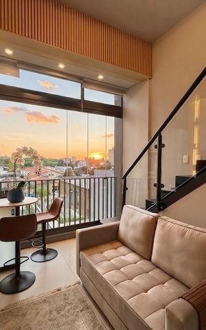 Studio para alugar com 32m², 1 quarto e sem vagaSala
