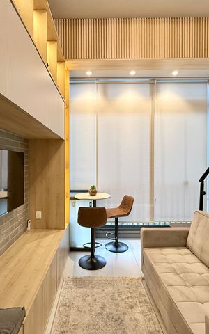 Studio para alugar com 32m², 1 quarto e sem vagaSala 