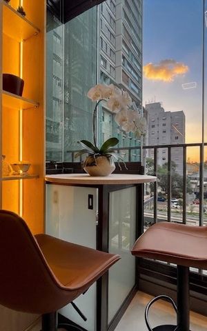 Studio para alugar com 32m², 1 quarto e sem vagaSala