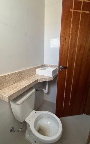 Apartamento à venda com 90m², 3 quartos e 1 vaga Apartamento à venda com 90m², 3 quartos e 1 vagaBanheiro da Suíte
