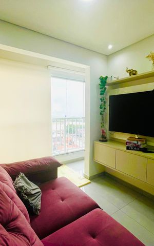 Apartamento à venda com 44m², 2 quartos e 1 vagaSala