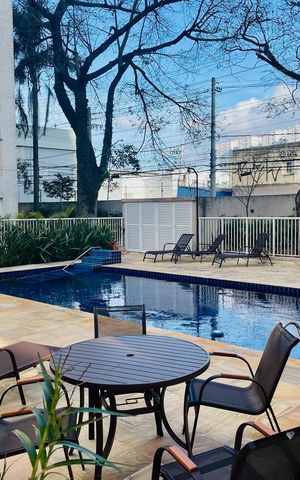 Apartamento à venda com 44m², 2 quartos e 1 vagaPiscina