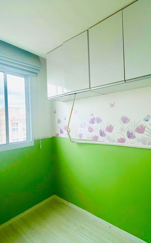 Apartamento à venda com 44m², 2 quartos e 1 vagaQuarto 1