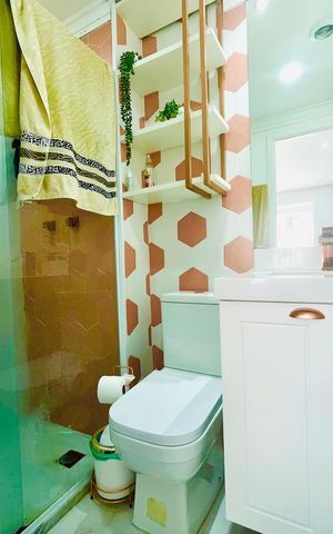 Apartamento à venda com 44m², 2 quartos e 1 vagaBanheiro