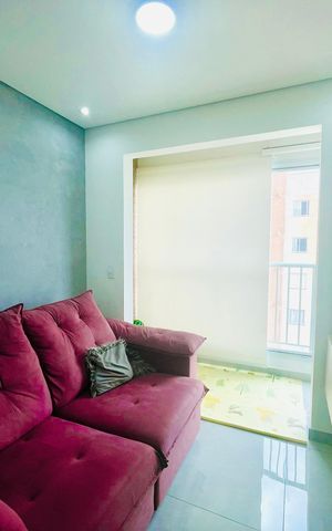 Apartamento à venda com 44m², 2 quartos e 1 vagaSala