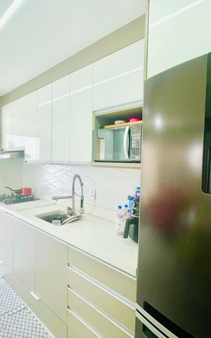Apartamento à venda com 44m², 2 quartos e 1 vagaCozinha