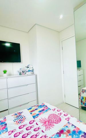Apartamento à venda com 44m², 2 quartos e 1 vagaQuarto 2