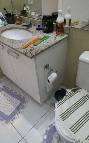 Apartamento à venda com 60m², 2 quartos e 1 vagaBanheiro social