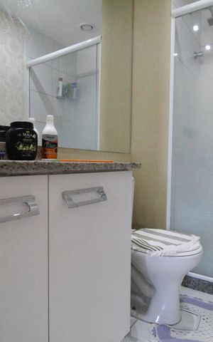 Apartamento à venda com 60m², 2 quartos e 1 vagaBanheiro social