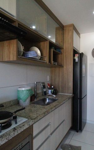 Apartamento à venda com 60m², 2 quartos e 1 vagaCozinha