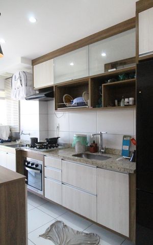 Apartamento à venda com 60m², 2 quartos e 1 vagaCozinha