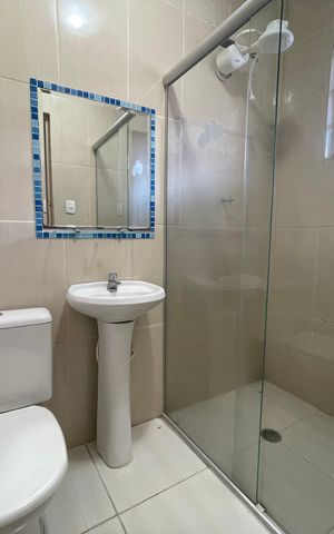 Casa para alugar com 52m², 1 quarto e sem vaga Casa para alugar com 52m², 1 quarto e sem vagaBanheiro