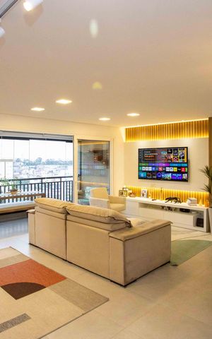 Apartamento à venda com 130m², 3 quartos e 3 vagasSala
