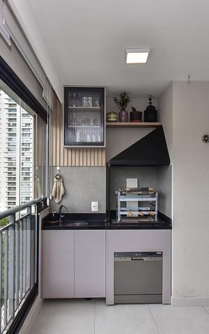 Apartamento à venda com 63m², 2 quartos e 1 vagaVaranda