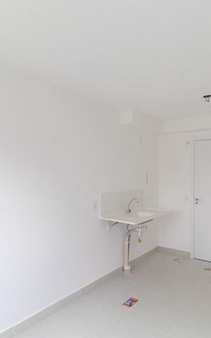 Apartamento à venda com 38m², 2 quartos e sem vaga Apartamento à venda com 38m², 2 quartos e sem vagaCozinha e Área de Serviço