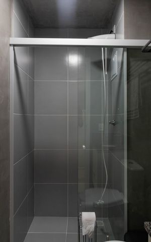 Studio à venda com 25m², 1 quarto e sem vaga Studio à venda com 25m², 1 quarto e sem vagaBanheiro