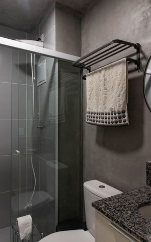 Studio à venda com 25m², 1 quarto e sem vaga Studio à venda com 25m², 1 quarto e sem vagaBanheiro