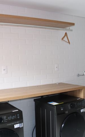 Studio à venda com 21m², 1 quarto e sem vagaLavanderia