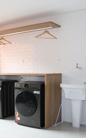 Studio à venda com 21m², 1 quarto e sem vagaLavanderia