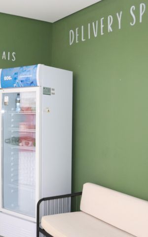 Studio à venda com 21m², 1 quarto e sem vagaHall Social