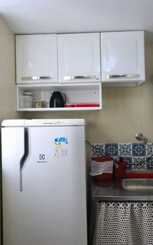 Studio para alugar com 32m², 1 quarto e sem vaga Studio para alugar com 32m², 1 quarto e sem vagaCozinha