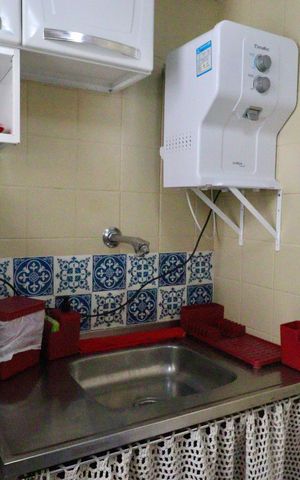 Studio para alugar com 32m², 1 quarto e sem vaga Studio para alugar com 32m², 1 quarto e sem vagaCozinha