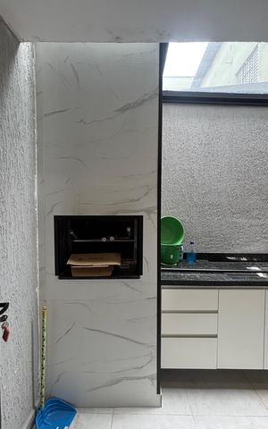 Casa à venda com 133m², 3 quartos e 2 vagas Casa à venda com 133m², 3 quartos e 2 vagasÁrea de Serviço