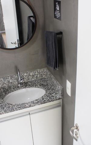 Apartamento à venda com 45m², 2 quartos e sem vagaBanheiro da Suíte