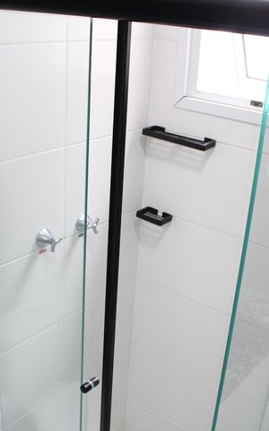 Apartamento à venda com 45m², 2 quartos e sem vagaBanheiro da Suíte