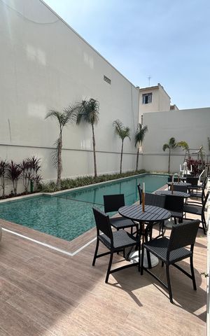 Apartamento à venda com 32m², 1 quarto e 1 vagaÁrea comum - Piscina