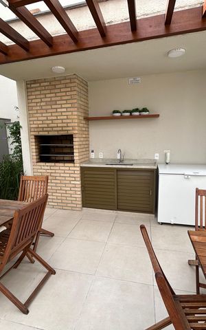 Apartamento à venda com 32m², 1 quarto e 1 vagaÁrea comum - Churrasqueira
