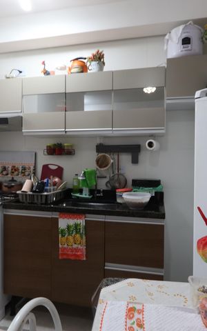 Apartamento à venda com 47m², 1 quarto e sem vagaCozinha