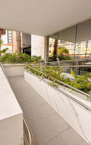 Apartamento para alugar com 96m², 3 quartos e 2 vagasFachada
