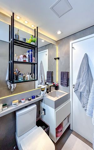 Apartamento à venda com 58m², 2 quartos e 1 vagaBanheiro