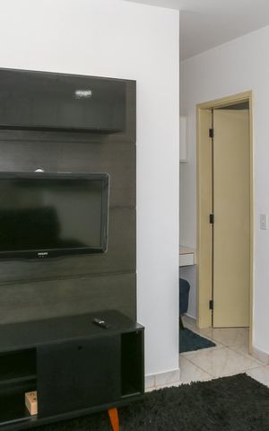 Apartamento à venda com 35m², 1 quarto e 1 vaga Apartamento à venda com 35m², 1 quarto e 1 vagaSala