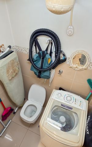 Apartamento à venda com 107m², 3 quartos e 1 vagaBanheiro de serviço