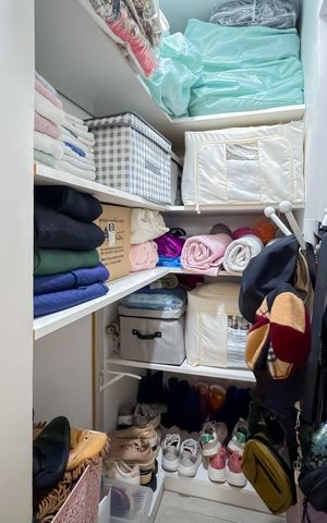 Apartamento à venda com 107m², 3 quartos e 1 vagaCloset da suíte