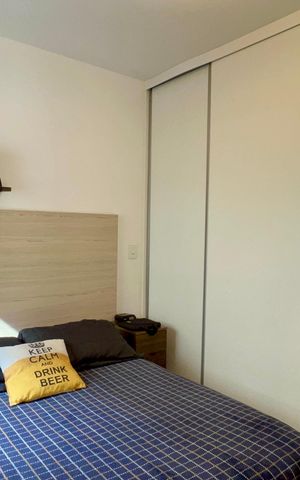 Studio à venda com 41m², 1 quarto e 1 vaga Studio à venda com 41m², 1 quarto e 1 vagaQuarto