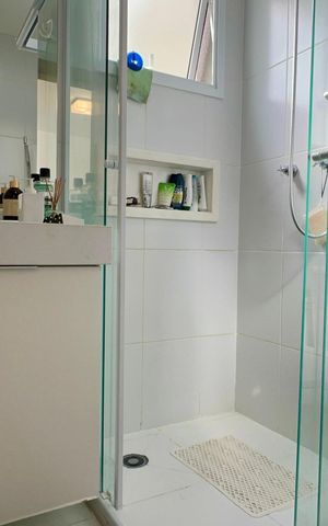Studio à venda com 41m², 1 quarto e 1 vaga Studio à venda com 41m², 1 quarto e 1 vagaBanheiro