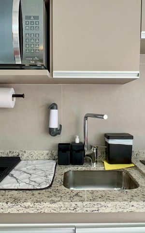 Studio à venda com 41m², 1 quarto e 1 vaga Studio à venda com 41m², 1 quarto e 1 vagaCozinha