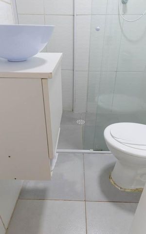 Studio à venda com 32m², 1 quarto e sem vaga Studio à venda com 32m², 1 quarto e sem vagaBanheiro