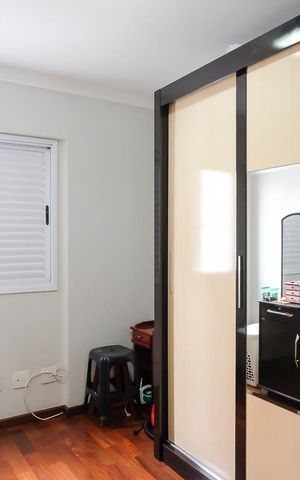 Apartamento à venda com 82m², 3 quartos e 2 vagasQuarto 1