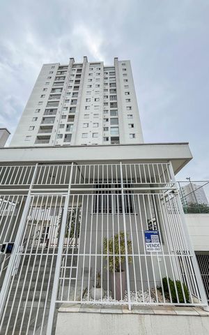 Apartamento à venda com 82m², 3 quartos e 2 vagasFachada + plaquinha
