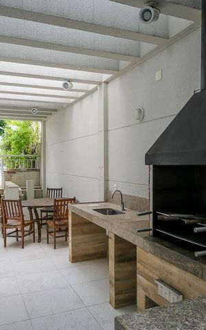 Apartamento à venda com 82m², 3 quartos e 2 vagasChurrasqueira
