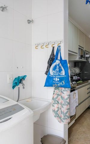 Apartamento à venda com 82m², 3 quartos e 2 vagasÁrea de serviço