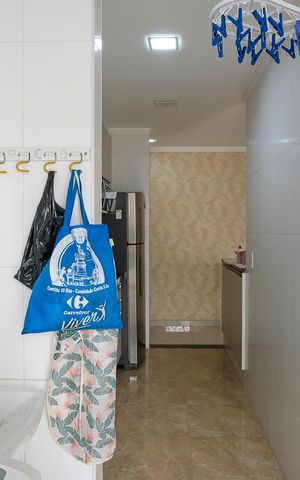 Apartamento à venda com 82m², 3 quartos e 2 vagasÁrea de serviço